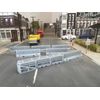 N Scale Traffic Crash Barrier Sled and Construction Jersey Barriers
