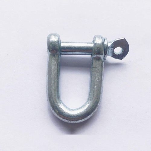 Wire Shackles 6mm Galvanized Shackles Hicky Trap Shackle 8mm Shackle Chain Shackle Hunting Supplies Shackle (20 Pieces)