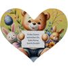 Puzzle zu Ostern mit Text oder Name als Einladung Gutschein Grußkarte