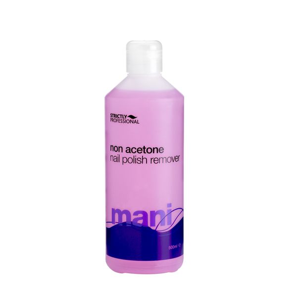 STRICTLY PROFESSIONAL - NON ACETONE POLISH REMOVER 500ML