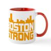 CafePress Boston Strong Mug 11 oz (325 ml) Ceramic Coffee Mug