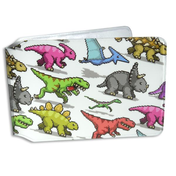 Pixel Dinosaurs Oyster Card Holder