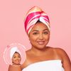 GrandeHAIR Satin and Microfiber Towel