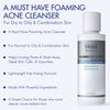 Obagi CLENZIderm M.D. Daily Care Foaming Acne Face Wash Acne Cleanser with 2% BHA Salicylic Acid and Menthol, Face and Back Acne Treatment for Oily Skin