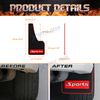 4 pieces/Set Sports Flexible Rubber Mud Flaps Splash Mudguards Kit Universal Fit