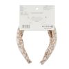 Scunci Basic Knitted Headband, Tan/White, 1-Piece