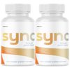 Sync Metabolism Support Formula Dietary Supplement - 2 Bottles