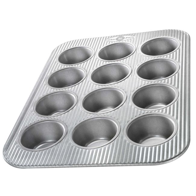 USA Pan Bakeware Quarter Sheet Pan, Warp Resistant Nonstick Baking Pan,  Made in the USA from Aluminized Steel