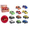 MINI PULL BACK RACERZ IN 65CM SURPRIZE BALLZ 12 ASSORTED - (1x Random)