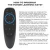 Wireless Voice Remote Control G10BTS Bluetooth RF Air Mouse Remote Control Replacement Support IR Learning for TV Box Computer (G10BTS)