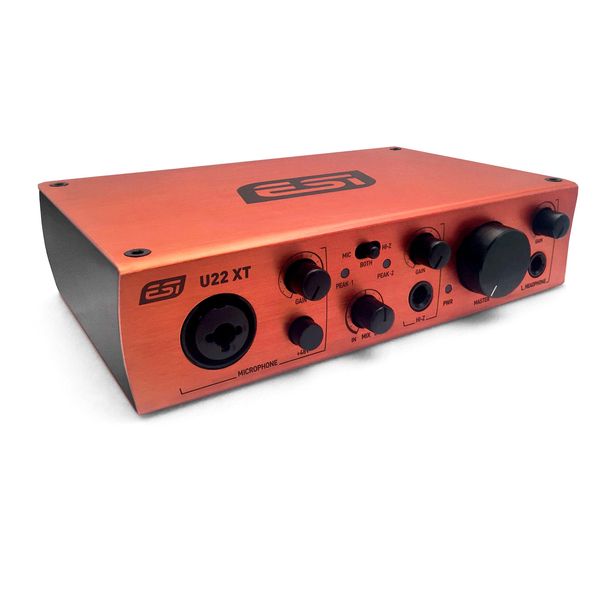 ESI U22 XT | Professionelles 24-bit USB-Audiointerface