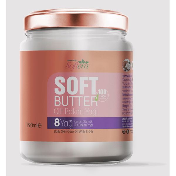 Softbutter Cilt Bakım Yagı 190ml Soft Butter