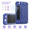 Switch Lite Case - innoAura 17 in 1 NS Switch Lite Accessories Bundle with Switch Lite Carrying Case, Switch Game Case, Switch Lite Screen Protector, Switch Stand, Switch Thumb Grips(Purple)
