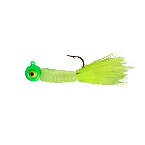 Lindy Fuzz E Grub Pre-Rigged Hair Tail Soft Grub 2pk  Bass & Walleye Lure A-157