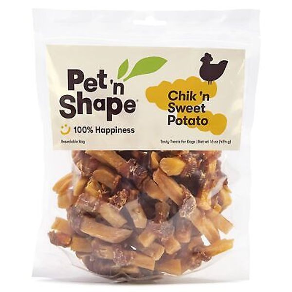 Sweet Potato Chews Jerky Dog Treats - 1 Pound