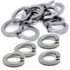 TERF® M8 Rectangular Section Spring Washer M8 (8mm) Steel Split Lock Spring Washer - Pack of 100