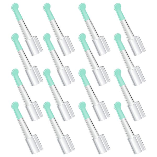 Ear Spoon Tips Ear Cleaner Replacement Tips Ear Cleaner Tips Ear Replacement Pick Ear Wax Removal Replacement Accessories Set for Teens Adults Ear Wax Removal Endoscope(16 Pieces)