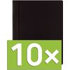 Durable Duralux Loose-Leaf Binder Extra Wide (Pack of 10) Black
