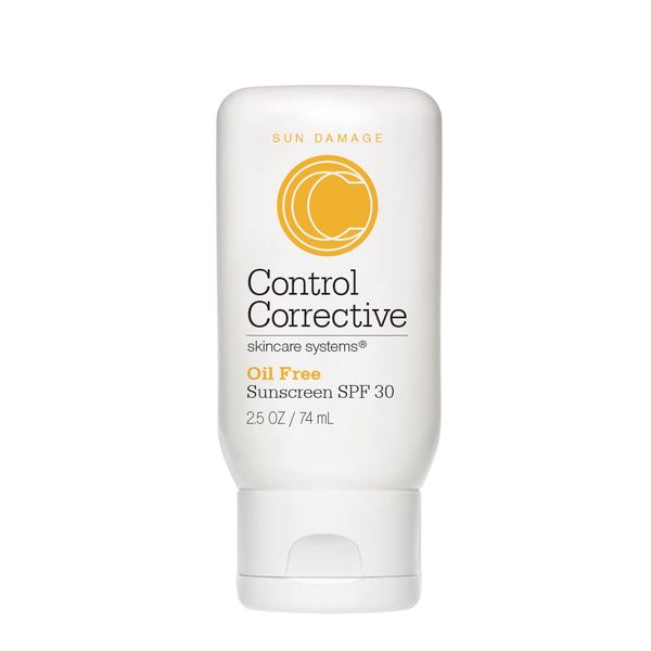 CONTROL CORRECTIVE Oil-Free Sunscreen Spf 30, 2.5 Oz - Non-Comedogenic, Lightweight Spf, All Skin Types, Award Winning Sunscreen, Fragrance Free, Lightweight, Won’t Clog Pores, Effective