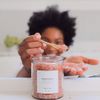 Lifetherapy Grounded Mood Melting Salt Soak | Pink Himalayan and Sea Salt with Moisturizing Sunflower Oil, 16 OZ