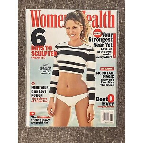 Kate Beckinsale Women's Health Magazine No Label