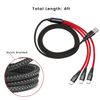 3-In-1 USB C Cable Replacement for Rode Wireless Go II Microphone 