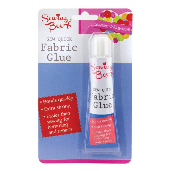 Sewing Box Sew Quick Fabric Glue, 50ml