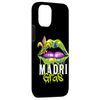 iPhone 13 Pro Fleur De Lis Lips Mardi Gras Carnival Mask Parade Case