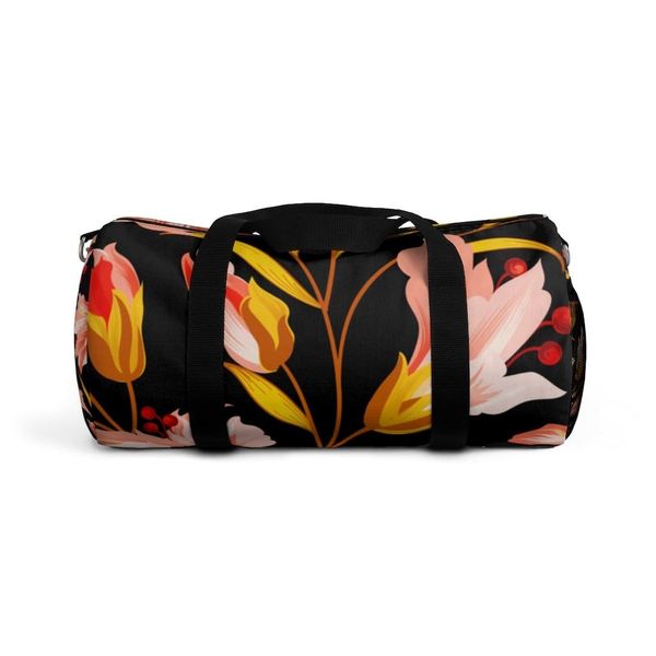 Duffel Bag, Carry on Luggage, Floral Multicolor - Small