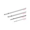 Mystim Slim Finn Urethral Medical Aluminium E-Stim Urethral Sound, 6 mm