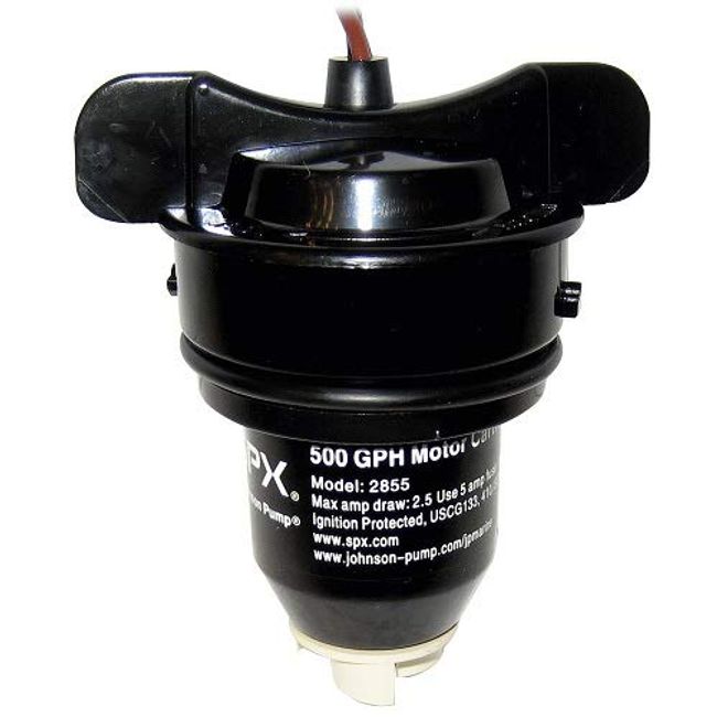 Johnson Pump of America 28552 Marine Pump Cartridge for 500 GPH Motor, Black, one Size