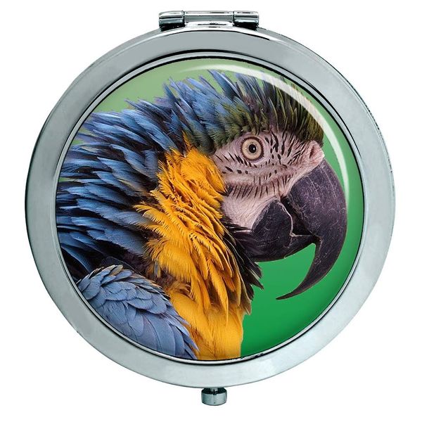 Macaw Profile Compact Mirror