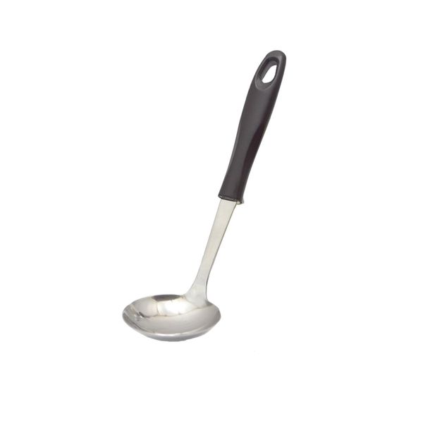 TAKAGI Stainless Steel Ladle, Small, Dark Brown, Total Length 8.9 inches (22.5 cm), Hand Fit, Handle That Fits Your Hand, Dishwasher Safe, Made in Japan