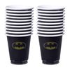 Silver Buffalo DC Comics Batman 20 Pack Disposable Mini Plastic Party Drinking Cups, 2 Ounces