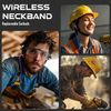 Bluetooth Earplug Headphones, Neckband Ear Protection Work earbuds-29db Noise.