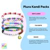EDM Plur Pack (15 Kandi Bracelets) | Make Friends Meet Rave Bae