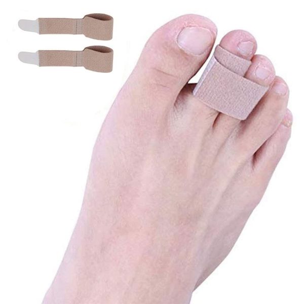 Pedimend Broken Toe Splint Straightener Toe Support Adjustable Toe Separators Protectors Brace Bunion Splint Corrector - For Trigger Fingers - Bunions Treatment Women Men - 6 Pieces