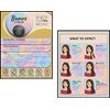 100 PCS Microblading Aftercare Instruction Cards 5.5 x 4.25 " Inches | Microblading Supplies | PMU Flyers