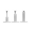 Longridge Rubber Golf Driving Range Tee (Pack of 3) - White