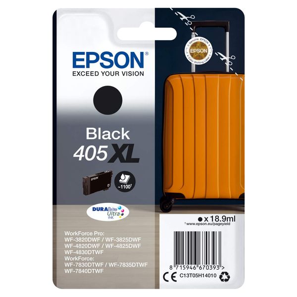 Epson Ink/405XL BK SEC, schwarz