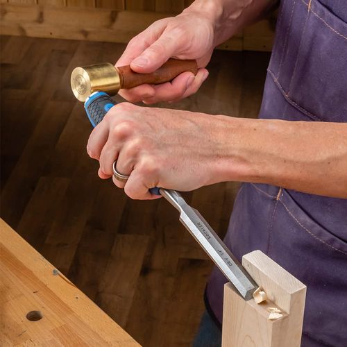 Bench Dog 12 oz. Brass Mallet with Sapele handle