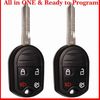 2 For 2011 2012 2013 2014 2015 Ford Edge Flex Keyless Entry Remote Car Key Fob