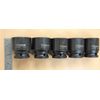 8 PC 3/4" Dr. Impact Socket SAE 6-Pt 1" TO 1-1/2"