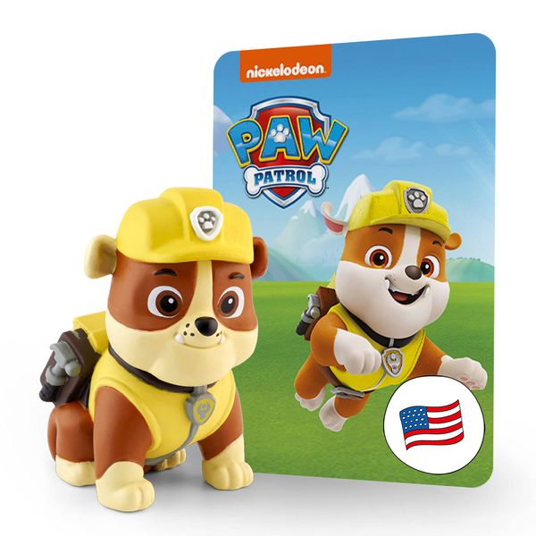 Tonies Rubble Audio Play Character from Paw Patrol