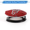 VekAuto Car Push Start Button Cover, Engine Button Cover Universal for Car Stylish ABS 4.1cm Red