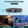 Desobry Mini DVD Player for Smart TV, Multi Region, Support USB/TF Card Input, HDMI/RCA Cable