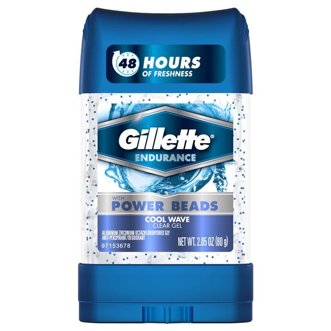 Gillette Power Beads Cool Wave Antiperspirant Deodorant 3 oz - Packaging May Vary