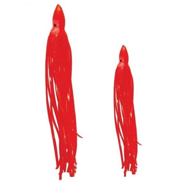 Octopus Japanese Red Glitter, 15 cm