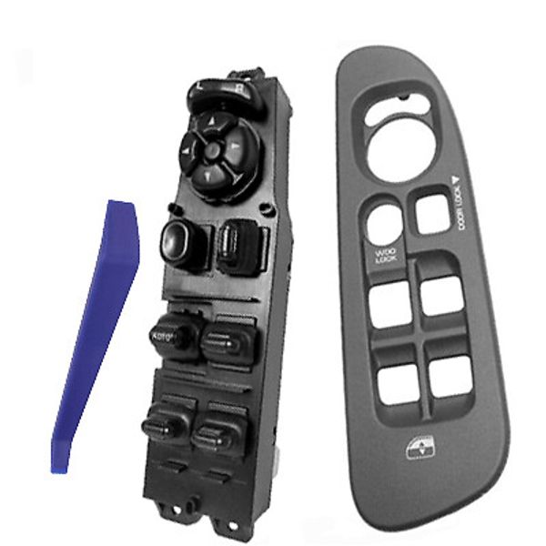 Master Window Switch Control+Grey Panel for Dodge Ram/ Dakota/Durango 2002-2009