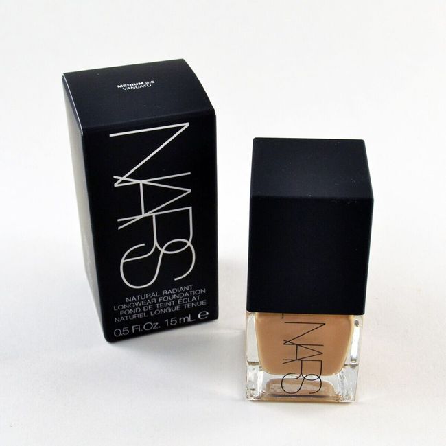 Nars Natural Radiant Longwear Foundation VANUATU Medium 3.5 - Travel Size 15mL